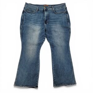 Judy Blue Bootcut Jeans 24W Short High Rise Stretch Denim Medium Wash EUC